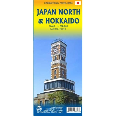 mapa Japan North, Hokkaido 1:700 t. ITM