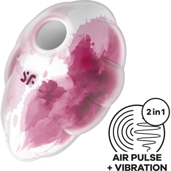 Image 1 of Satisfyer Cloud Dancer Unique Red