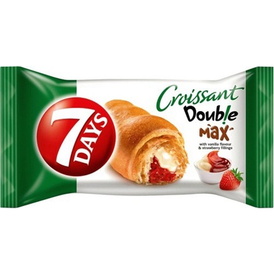 7 DAYS Double MAX Jahoda / Vanilka 80g 1/20