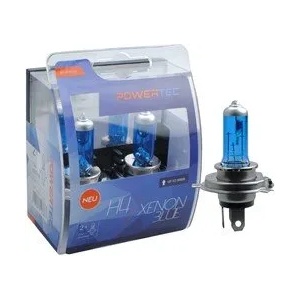 m-tech Powertec Xenon Blue H4 12V халогенни крушки к-т (PTZXB4-DUO H4)
