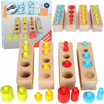 Small Foot vkládací závažíčka barevná