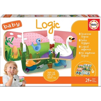 Educa náučná hra Baby Logic Učíme sa logicky