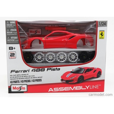 Maisto Ferrari 488 Pista 2018 Red 1:24