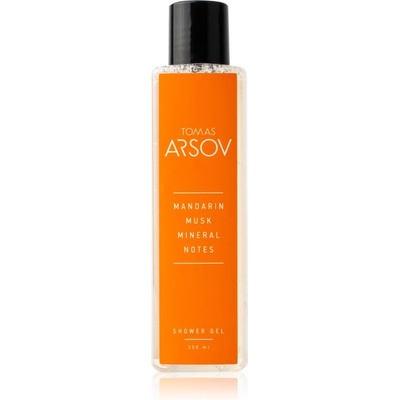 Tomas Arsov Mandarin Musk Mineral Notes Shower gel парфюмиран душ гел с аромат Mandarin 200ml