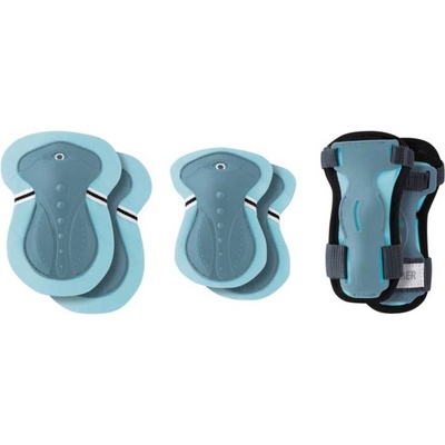 Globber Детски протектори за тротинетки в пастелно син цвят, размер xs