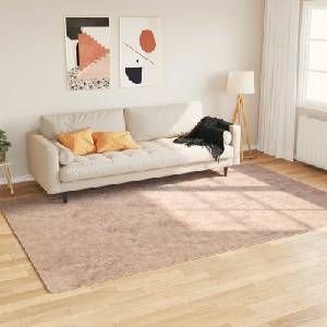 vidaXL Каса за килим MARSA Пясък 190 x 300 см Полиестер и PVC (42023128)