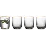 LyngbyGlas Palermo Gold Чаши 350 мл, 4 бр (12050)