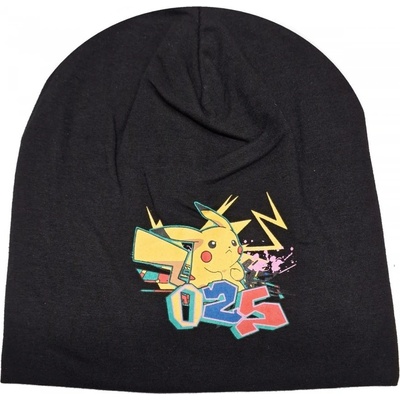 Difuzed dětská čepice Pokémon Pikachu černá