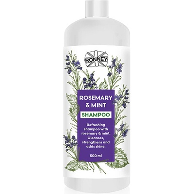 Ronney Rosemary & Mint Šampón na vlasy 500 ml