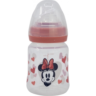 Stor kojenecká láhev Minnie Mouse s antikolikovým systémem 150ml 10701