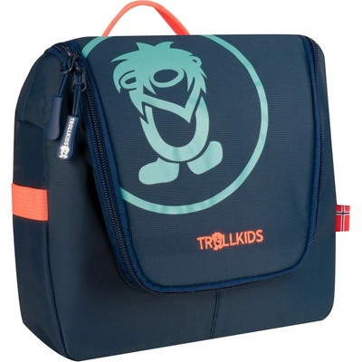 Trollkids Детски тоалетен несесер Trollkids Kid's Wash Bag - Navy / Glow Orange / Dusky Turquoise - размер 5 l (511-0610-0211)