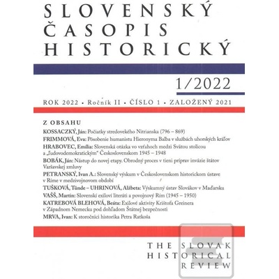 Slovenský časopis histor…