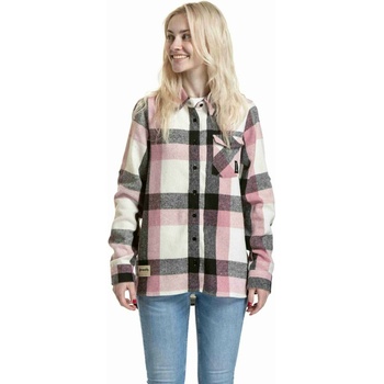 Meatfly дамска риза Dora Premium Pink / Brown Meatfly | Rozov | ЖЕНИ | XS