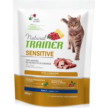 TRAINER Natural Cat Sensitive kachna 0,3 kg