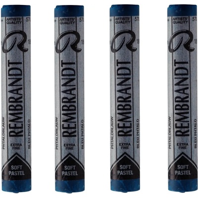 Rembrandt Soft Pastel Комплект сухи пастели Phthalo Blue 3 4 бр (31995703-REMBRANDT4)