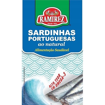 Ramirez Portugalské sardinky vo vlastnej šťave 120 g