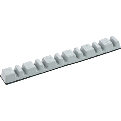 SM-45 závaží samolepicí MOTO 45g (6x5g+6x2,5g), v=7 mm, š=10,0 mm
