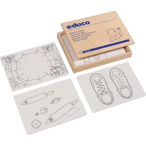 Educo Образователна игра Educo - Нарисувай и изтрий (3023000)