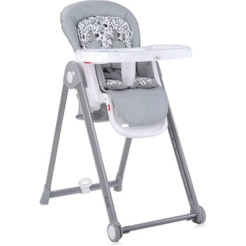 Lorelli СТОЛ ЗА ХРАНЕНЕ party cool grey leather (10100372325)