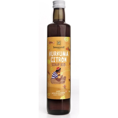 Sonnentor Kurkuma Citron sirup BIO 500 ml