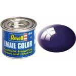 Revell Емайлна боя, Revell, Email Color, Нощно синьо гланц, 14 мл (R32154)