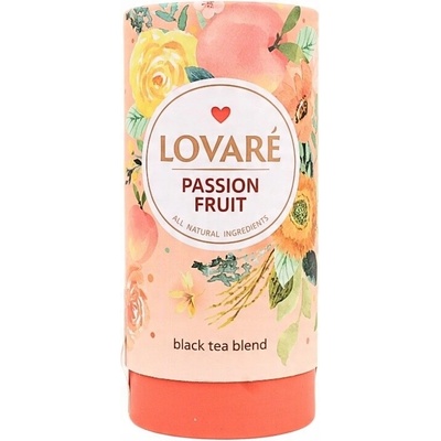 Lovare sypaný čierny čaj Passionfruit 80 g