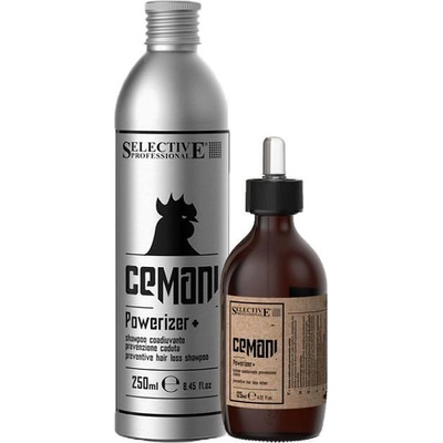 Selective Professional Шампоан и лосион против косопад при мъже Selective Professional Cemani Powerizer Shampoo and Lotion