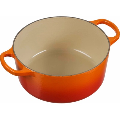 Le Creuset Signature zapék.hrnec kulaty 22 cm cervená
