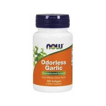 NOW Екстракт от Чесън - Garlic Odorless Original - 100 дражета - NOW FOODS, NF1807