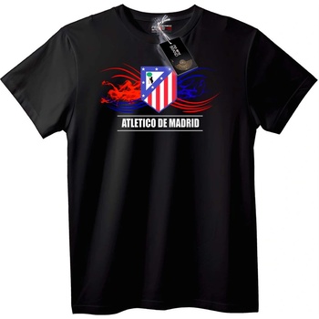 NOONEBRAND Тениска Atletico de Madrid - L, Black