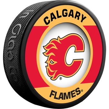 Sherwood Puk Calgary Flames Retro