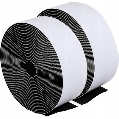 Suchý zip samolepicí 5m x 5cm černý Ruhhy 25806