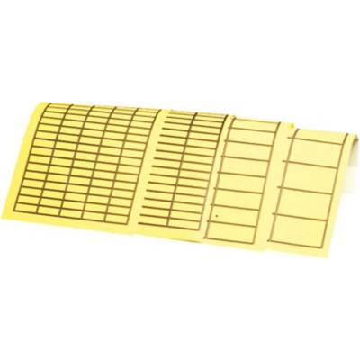 Weidmüller 1686180000 PAGETAB 20X8 kabelové značení 20 x 8 mm Barva aktivního pole: žlutá počet štítků: 7000