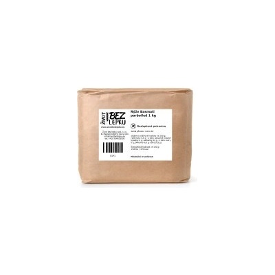 Život bez lepku Ryža Basmati parboiled 1 kg