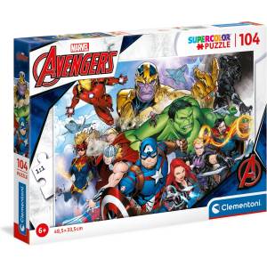 Clementoni Пъзел 104 части Marvel Avengers Клементони Clementoni 25718