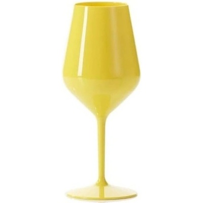 Santex Sklenička na víno žlutá 470 ml