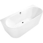 Villeroy & Boch Oberon 2.0 - Вана, 180x80x46 cm, Quaryl, бяла UBQ180OBR9CD00V-01 (UBQ180OBR9CD00V-01)