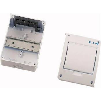 Eaton Пластмасово табло за открит монтаж eaton bc-o-1/5 tw eco ip40, 281649 - 1 ред, 5 модула (281649)