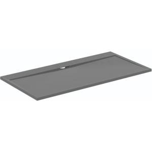 Ideal Standard i. life Ultra Flat S правоъгълно душ корито, асфалтово сиво, 180x90 см (T5230FS)