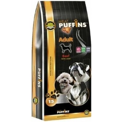 Puffins Dog Adult Beef 15 kg