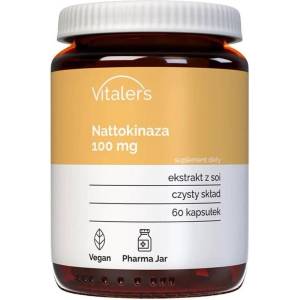 Vitaler's Наттокиназа, 100 mg, 60 капсули, Vitaler's (408099 (VIT-0809) VIT)