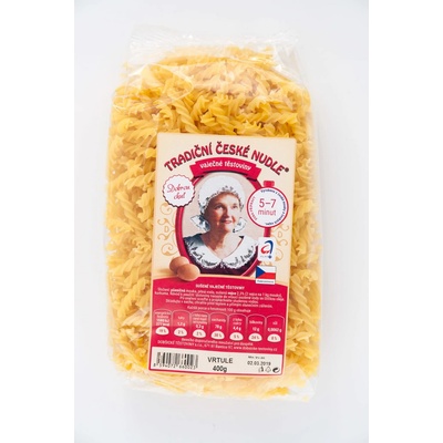 Dobšické těstoviny vrtule vaječné 400 g