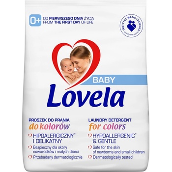 Lovela Baby prášek na praní na barevné prádlo 1,3 kg 13 PD
