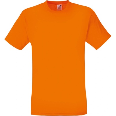 Fruit of the Loom tričko Original T krátký rukáv pánské oranžové