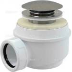 Alcadrain Сифон за вана Click/Clack, хром DN50 A465 Alca (A465C-50)