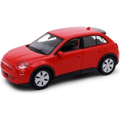 Welly New Fiat 600 modeltyrkysový 1:34