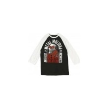 Pánské triko Metal Mulisha EPITAPH RAGLAN L/S černá