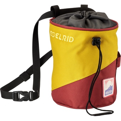 Edelrid Торбичка за магнезий Edelrid Chalk Bag Monoblock Chalk bag - Vinered / Amber - размер One Size (335-0540-1011)