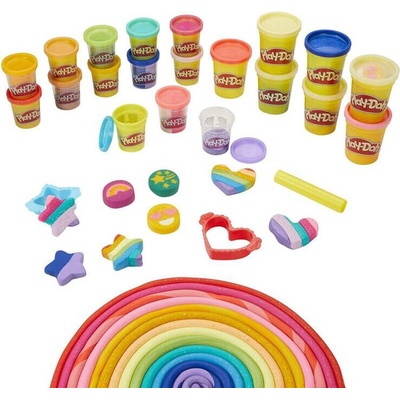 Jokomisiada Trblietavé plastelíny Play-Doh – 12 farieb