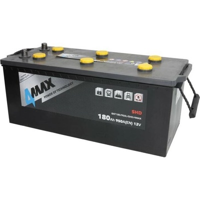 4MAX Ecoline 1001Q 180Ah 950A left+